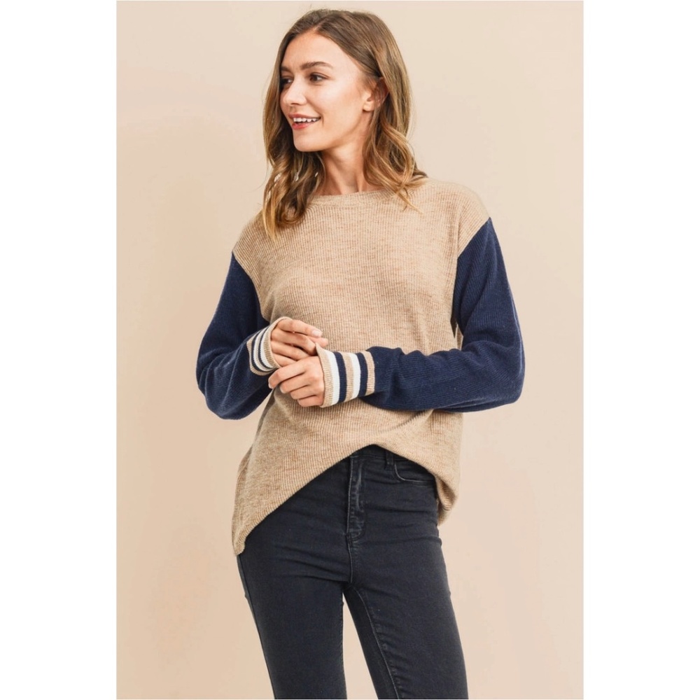 Colorblock Sweater